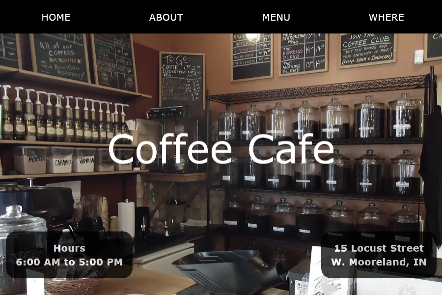 VO Web Design: Take The Tour - 01